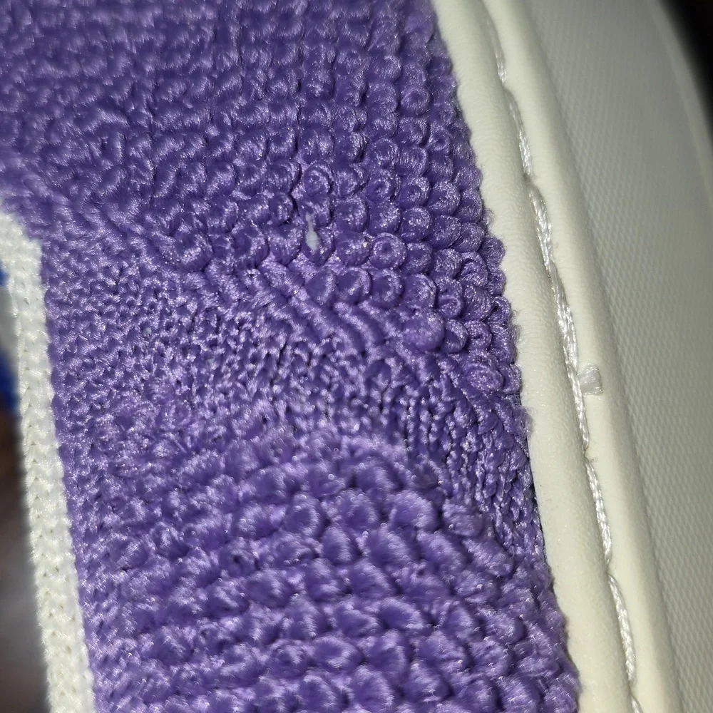 Rothys Amethyst Purple Terry Slip On Sneakers Shoes Cute Comfy Womens size 6 - Picture 6 of 13